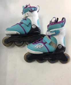 ELEVATESPORTING K2 Youth Skate Size 1-5 Used Marlee Pro Pack Inline Skates