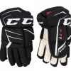 ELEVATESPORTING CCM FT1 Black/White New Yth. Size 8" Hockey Gloves
