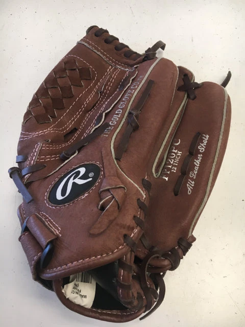 ELEVATESPORTING Rawlings FP120PC Size 12" RHT Used Fastpitch Softball Glove Baseball / Softball Gloves 3 ELEVATESPORTING Rawlings FP120PC Size 12" RHT Used Fastpitch Softball Glove Baseball / Softball Gloves