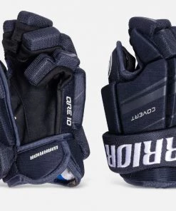 ELEVATESPORTING Warrior QRE 10 Navy Yth Size 8" New Hockey Gloves