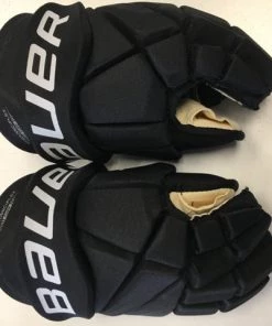 ELEVATESPORTING Bauer Vapor X60 Black Size 14" Used Hockey Gloves