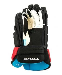 ELEVATESPORTING True Z-Power Replace Palm Black/Tan New JR Size 12" Hockey Gloves