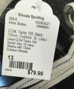 ELEVATESPORTING CCM Tacks 155 Sr Used Skate Size 13 Inline Skates