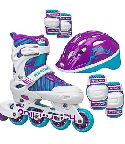 ELEVATESPORTING Roller Derby Carver Girls Skate Size 3-6 New Inline Skates 3 ELEVATESPORTING Roller Derby Carver Girls Skate Size 3-6 New Inline Skates