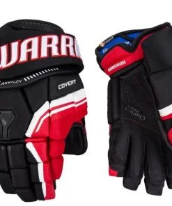 ELEVATESPORTING Warrior QRE 10 Bk/Rd/Wh Sr Size 13" New Hockey Gloves
