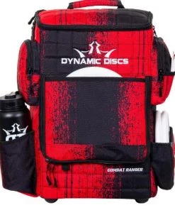 ELEVATESPORTING Dynamic Discs Red Combat Ranger New Disc Golf Backpack