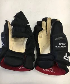 ELEVATESPORTING Bauer Vapor X60 Black Size 14" Used Hockey Gloves