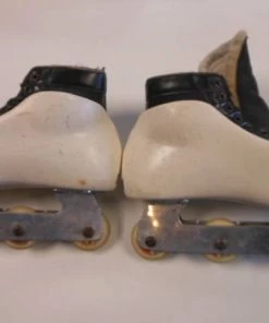 ELEVATESPORTING Inline Skates Black Adult Size 11 Used Inline Goalie Skates