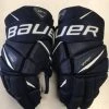 ELEVATESPORTING Bauer Slightly Used XShift Pro Navy Sr Size 14" Hockey Gloves