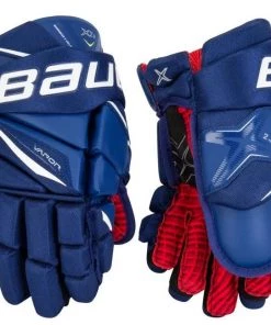 ELEVATESPORTING Bauer Vapor X2.9 Navy New Size 10" Hockey Gloves